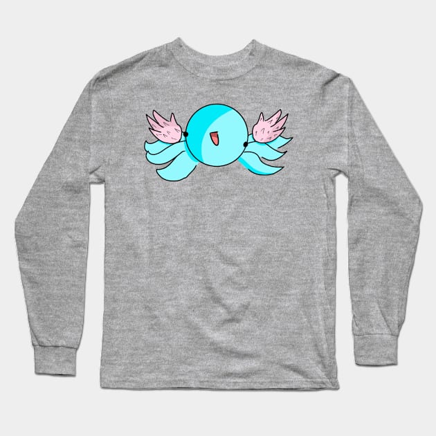 squid dude Long Sleeve T-Shirt by Angelagriff